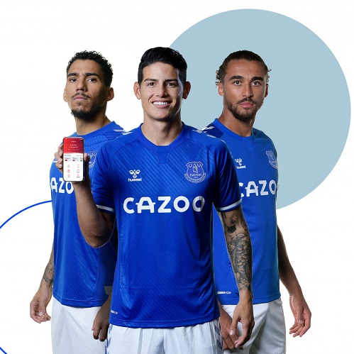 Global financial technology provider partners with Everton FC