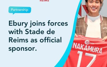 Ebury named as Premium Partnership of Stade de Reims