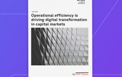 Operational efficiency emerges as key driver of digital transformation in capital markets